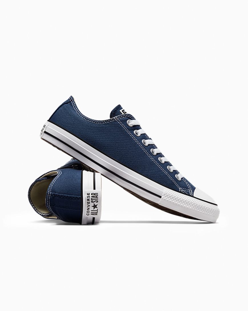 Tenis Converse Chuck Taylor All Star Classicos Cano Baixo Feminino Azul Marinho | PT I00317P